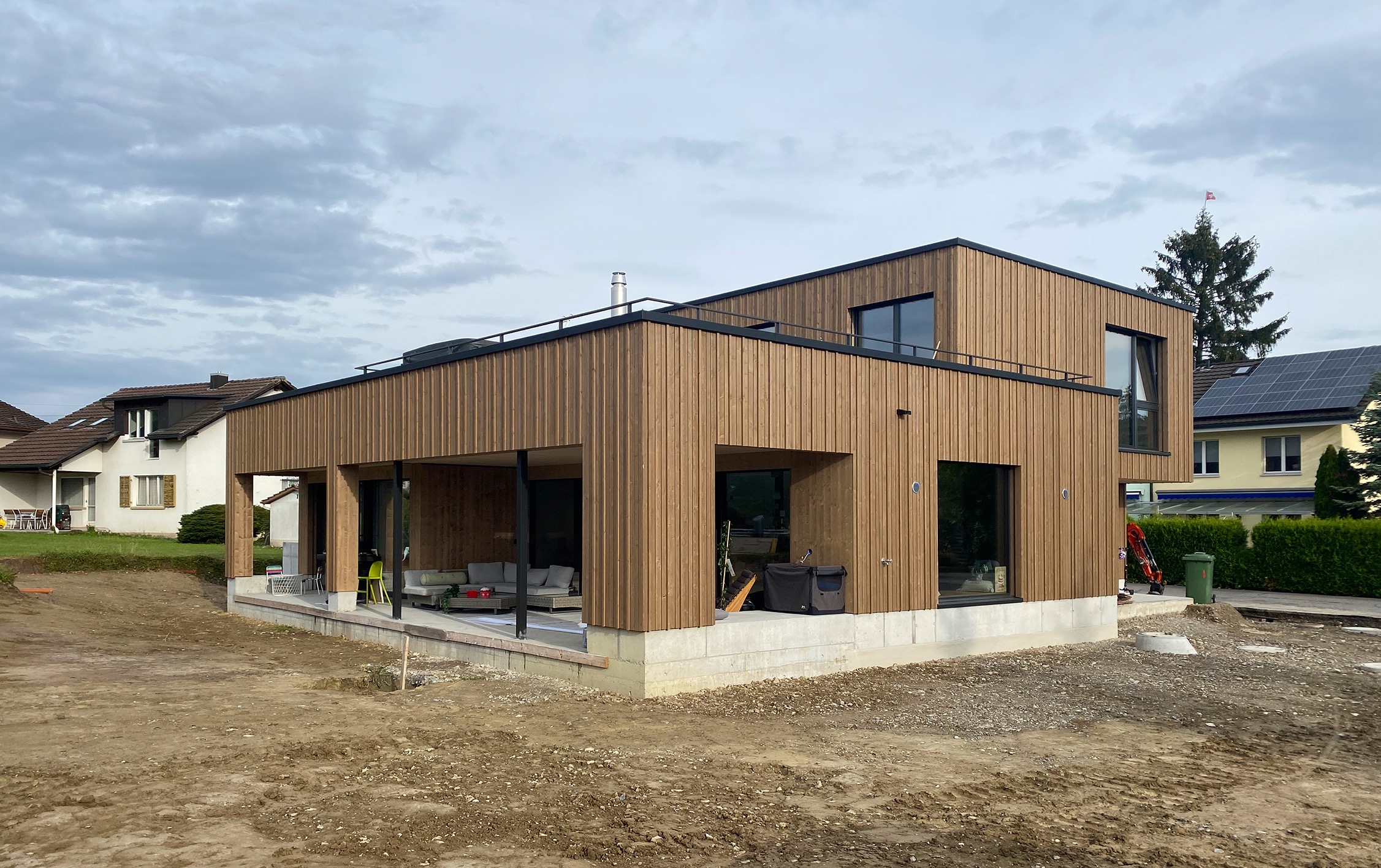 Wohnhaus im Ortskontext, Aussenansicht